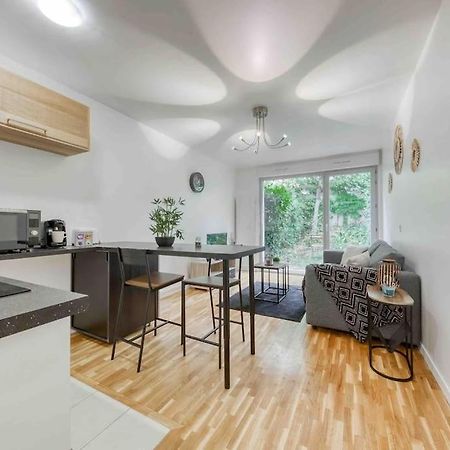 Appartement Moderne, Metro 7, Parking Et Jardin Villejuif Buitenkant foto