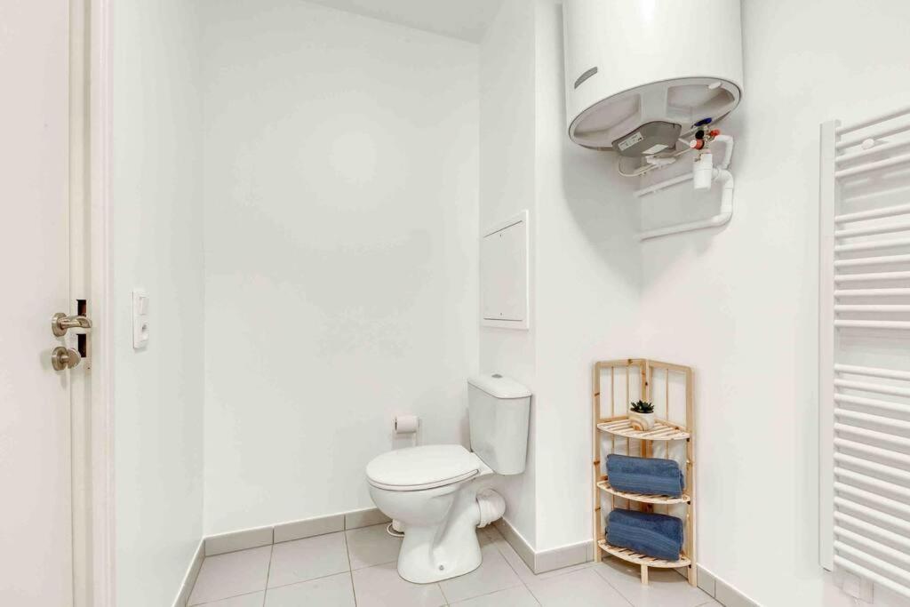Appartement Moderne, Metro 7, Parking Et Jardin Villejuif Buitenkant foto