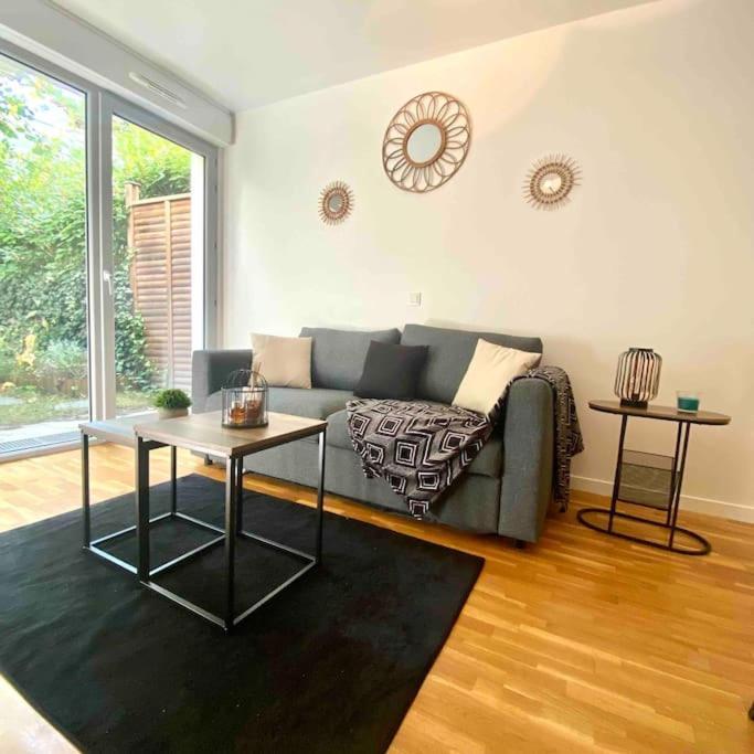 Appartement Moderne, Metro 7, Parking Et Jardin Villejuif Buitenkant foto